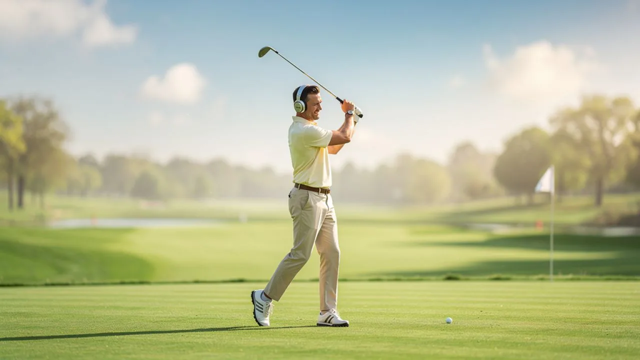 Golfspielen und Jazz im Ohr: Die perfekte Kombination für Entspannung und Konzentration