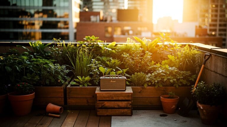 Urban Gardening mit Musik: Wie Klänge das Pflanzenwachstum und die Ernte steigern