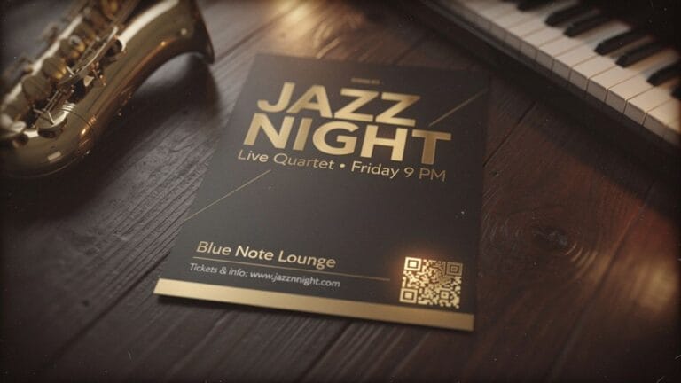 QR-Codes auf Flyern: Revolution für Jazz-Events und Marketing 2026