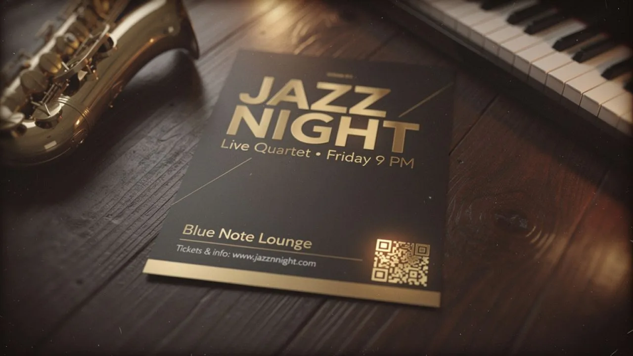 QR-Codes auf Flyern: Revolution für Jazz-Events und Marketing 2026