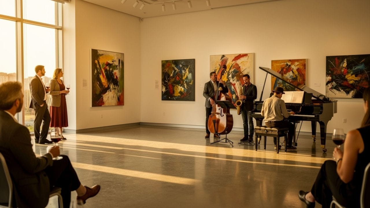 Galerie-Hopping mit Jazz: Aktuelle Neuigkeiten, Fakten und die perfekte Verbindung aus Kunst und Smooth Jazz